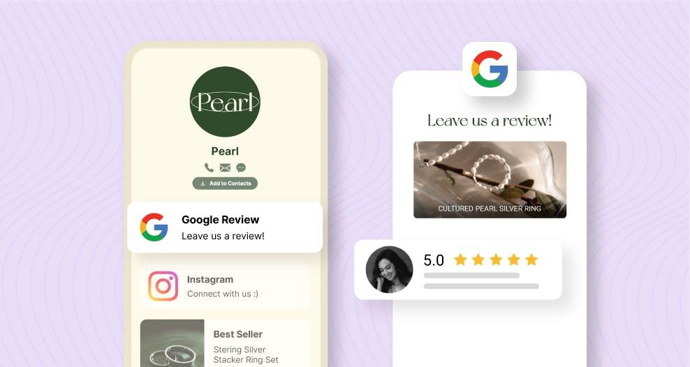 QR codes for google reviews