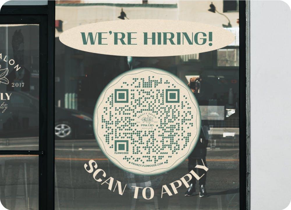 QR codes for hiring